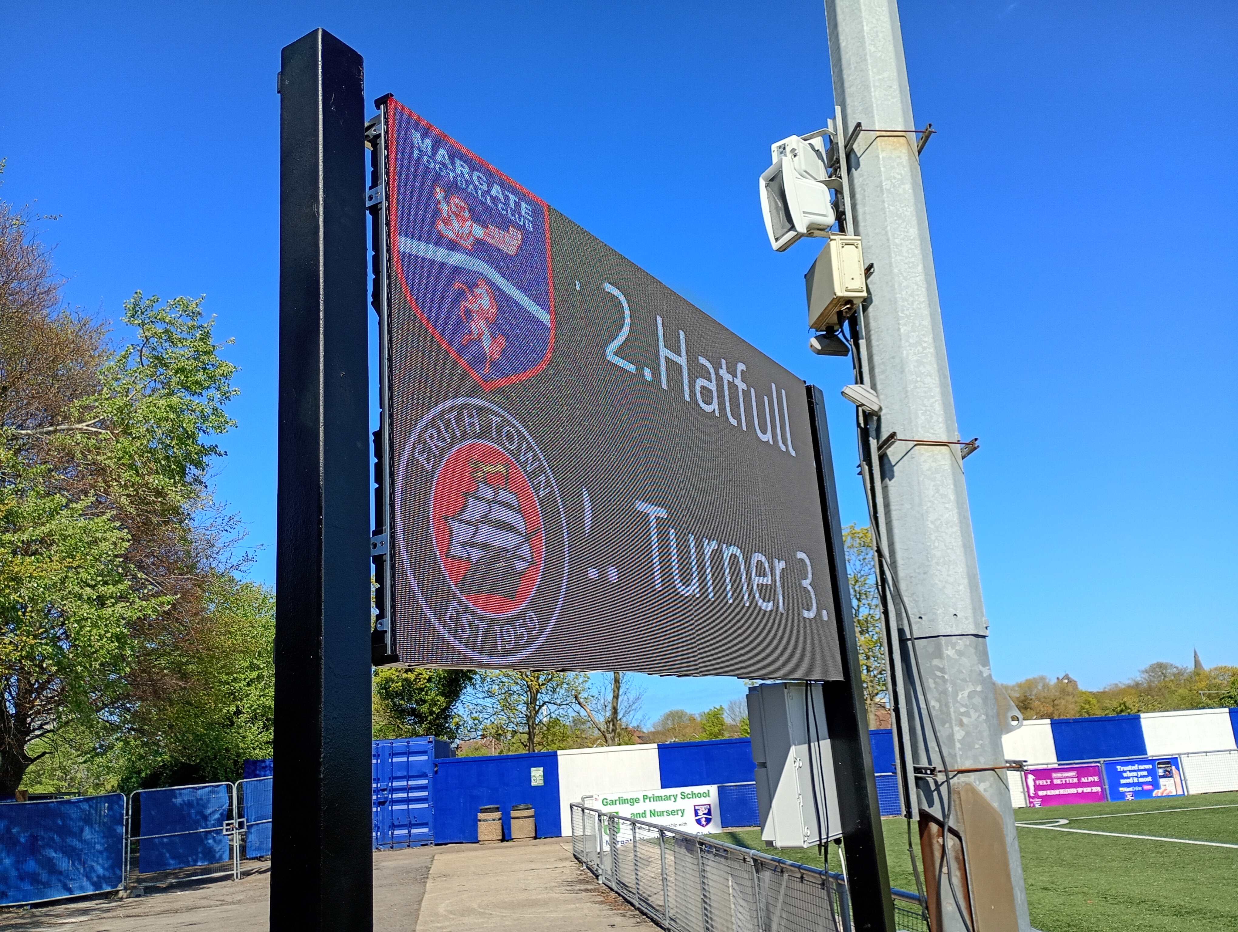 Electronic scoreboard