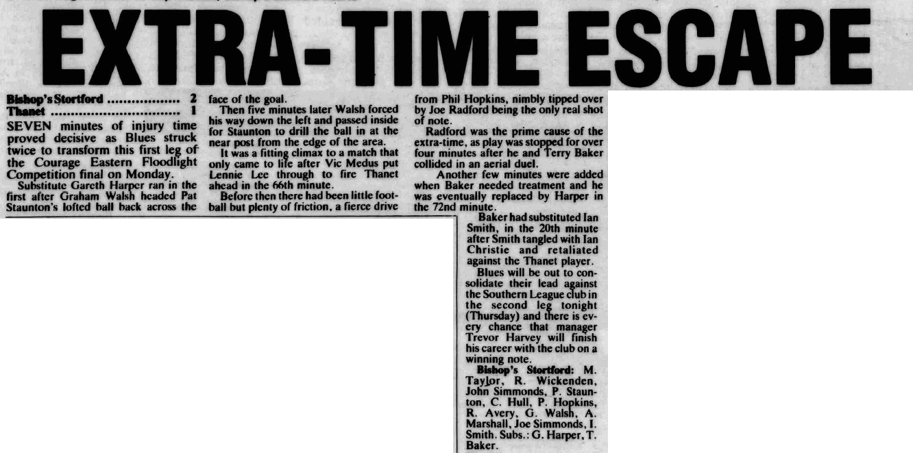 Herts and Essex Observer report