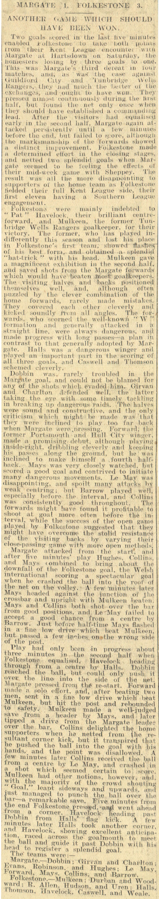 Newspaper article