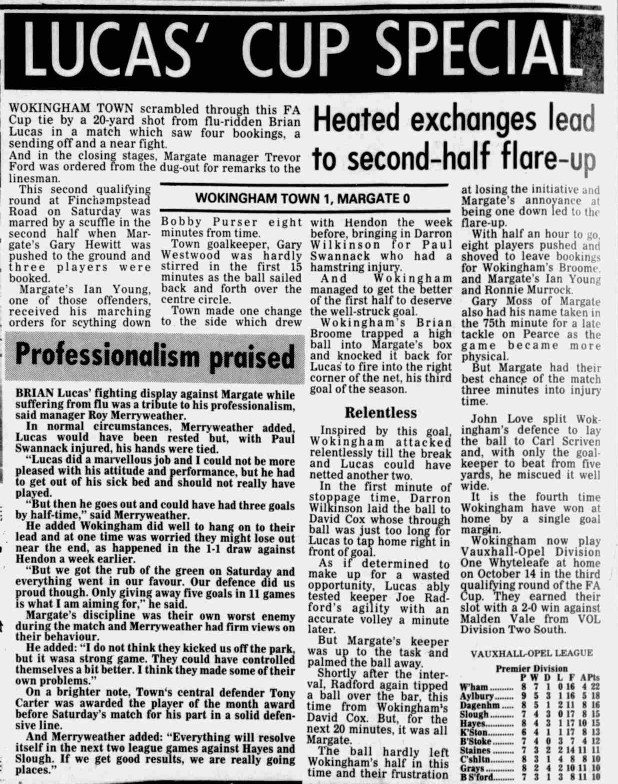 Wokingham Times report