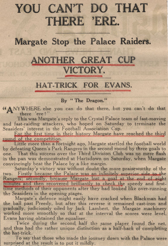 Newspaper article