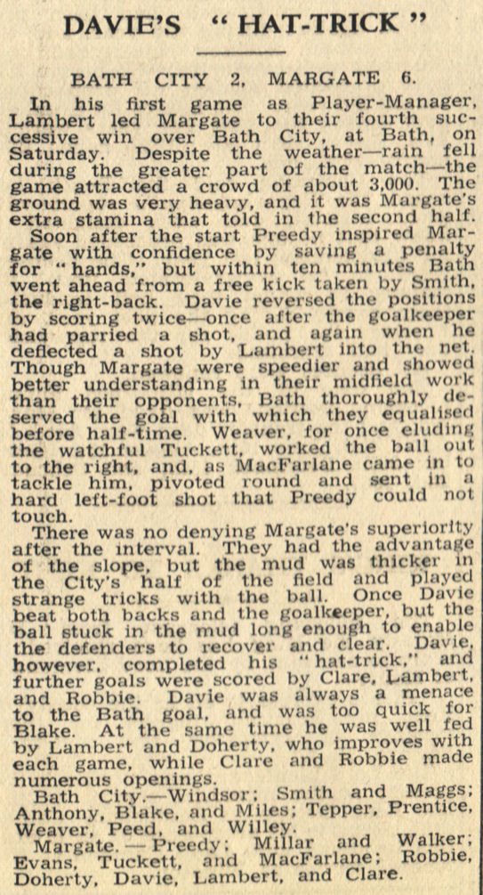 Newspaper report