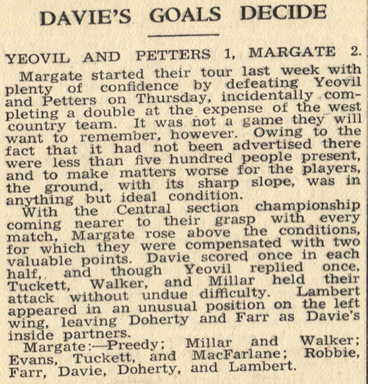 Newspaper report