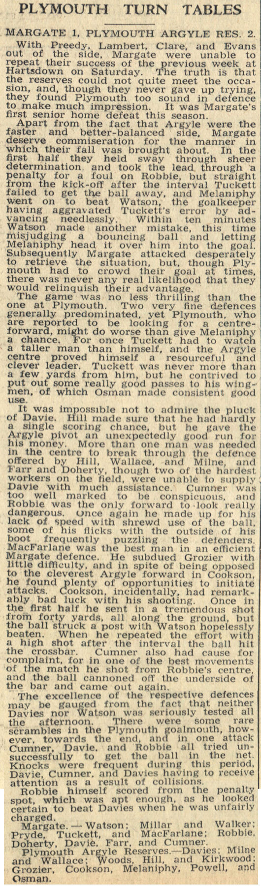 Newspaper report