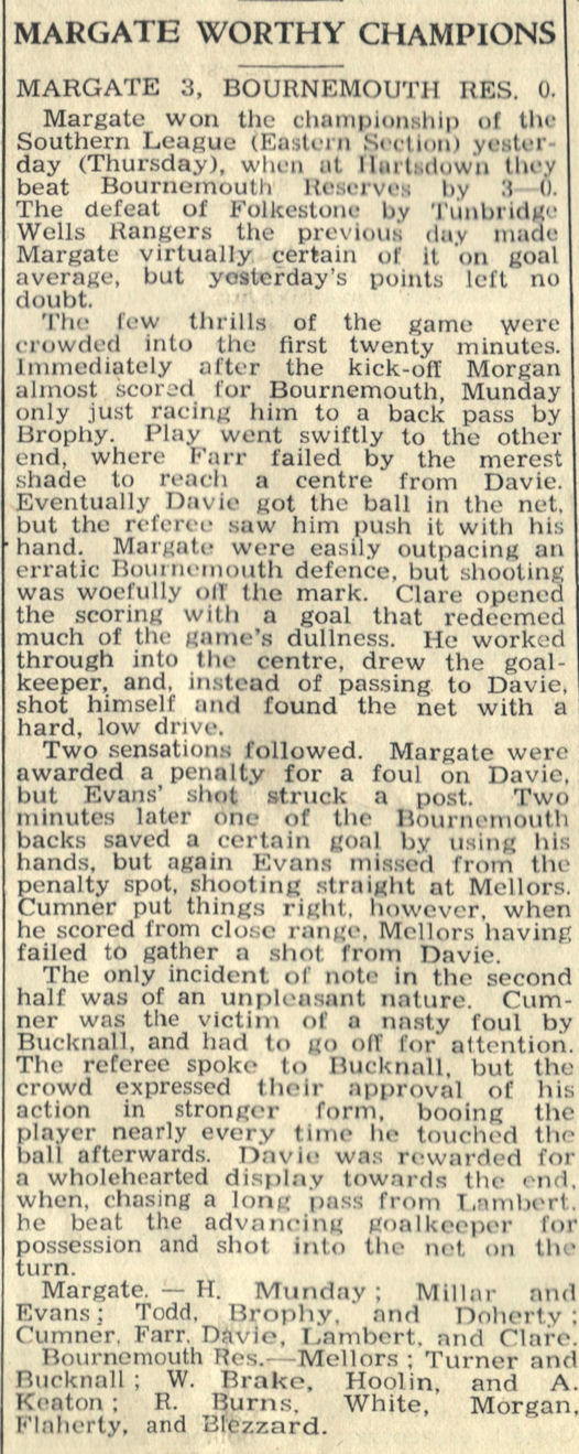 Newspaper article