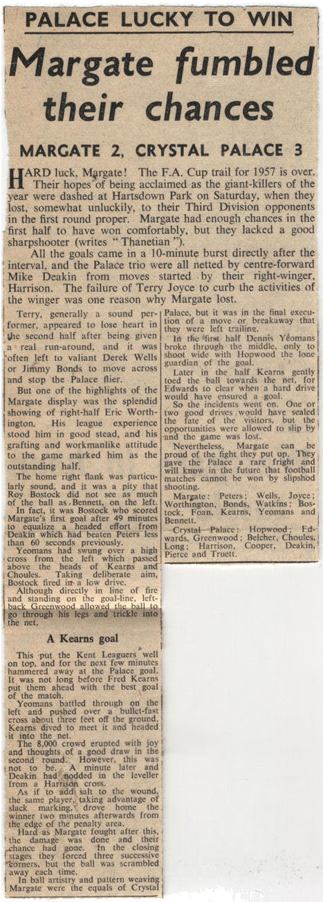 Newspaper report