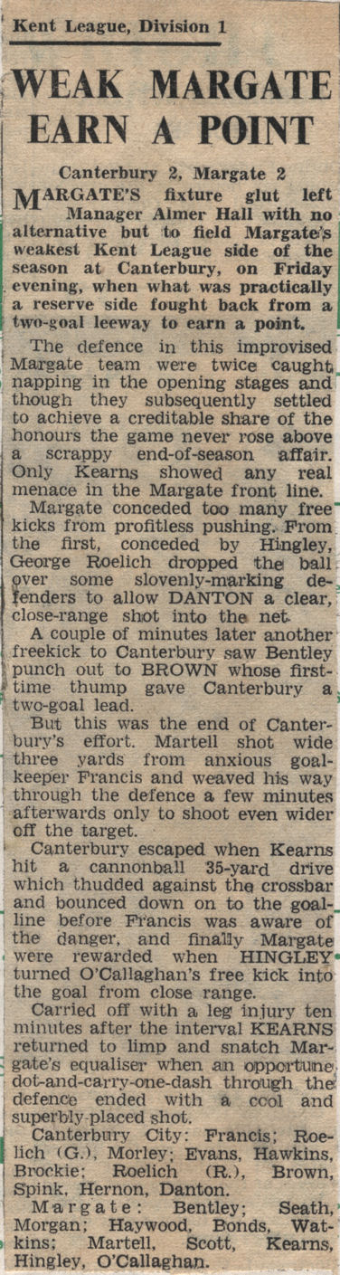 Newspaper report