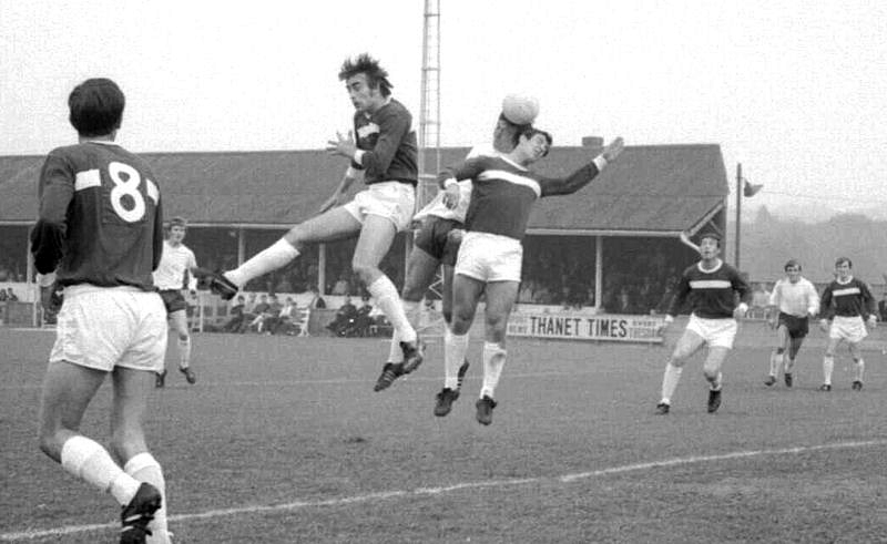 Johnny Ray challenges the Yeovil keeper.