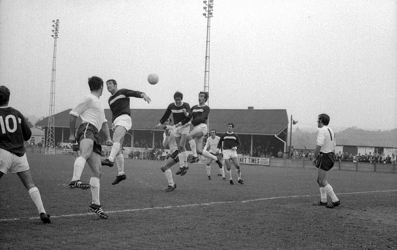 Dai Yorath scores from the penalty spot.