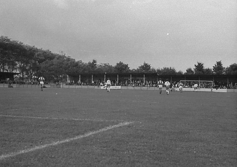 Looking down the ground from the Hartsdown Road end.
