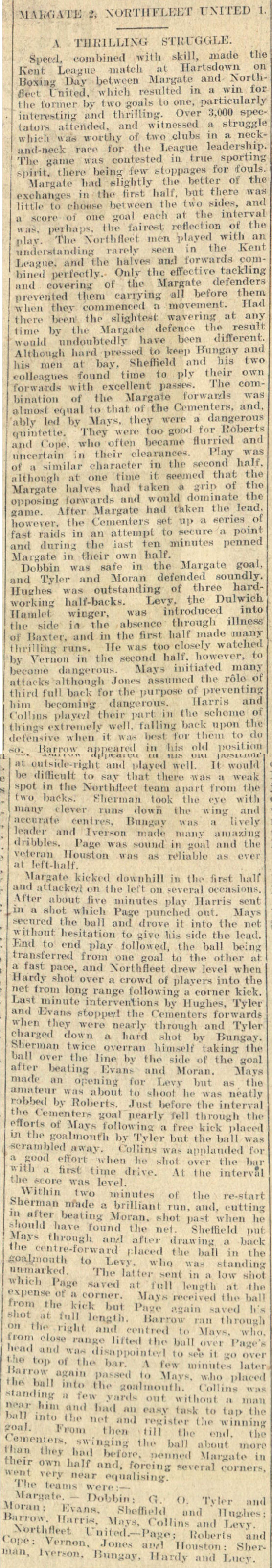 Newspaper article
