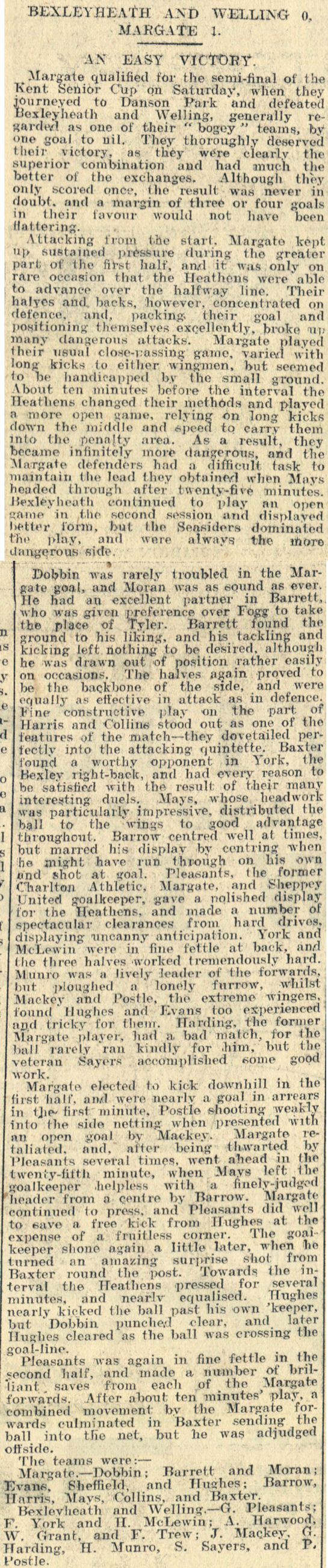 Newspaper article
