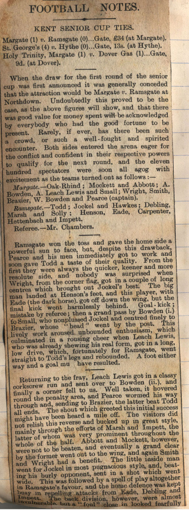 Newspaper Report (1)